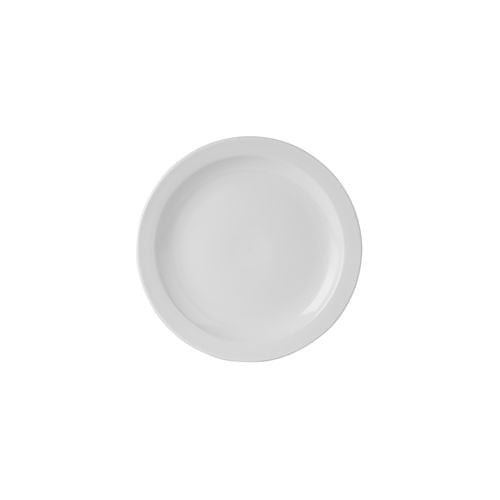Simply narrow rim white plates - narrow,
