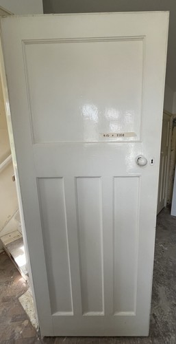 White panel painted - white,