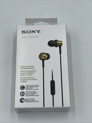 Sony mdr ex650ap brass housing - brass,