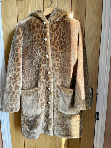 Shrimps leopard print - print, faux