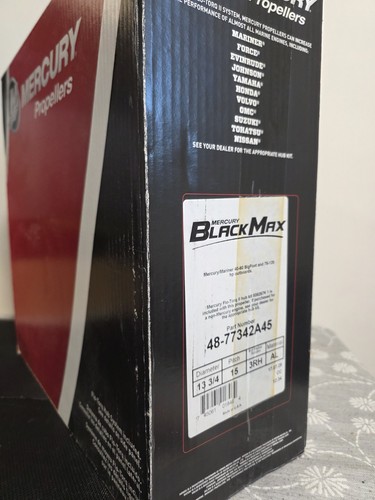 Mercury blackmax propeller - mercury,