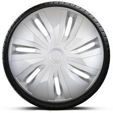 MOTORHOME 16" WHEEL TRIMS SILVER DEEP DISH CAPS OROAN