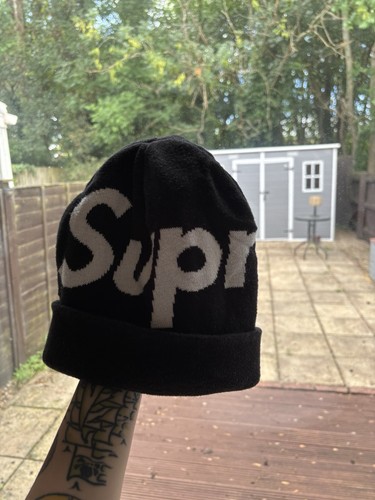 Supreme black beanie - supreme,