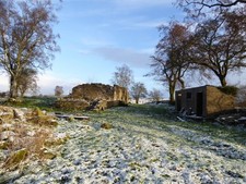 Photo 6x4 Ruined farm