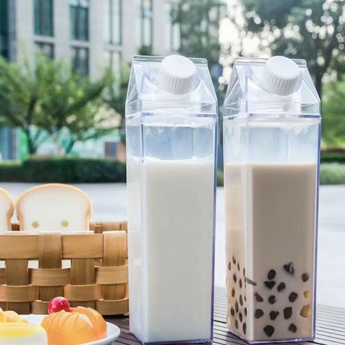 Transparent water bottle - water,