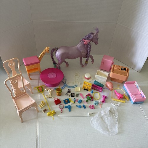 Vtg lady lovely purple horse - vtg,