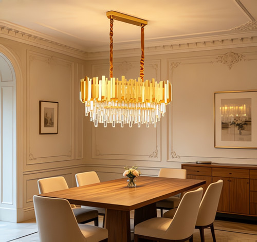 Crystal chandelier modern - chandelier,