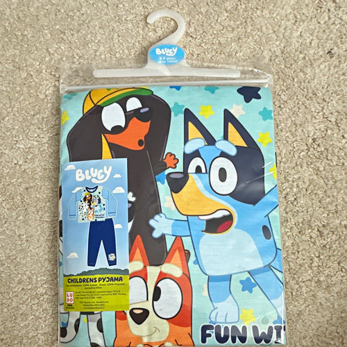 Bluey boys pyjama set 4 - set, 3-4