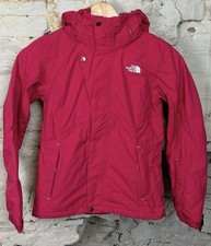 The North Face Womens HyVent Waterproof Hooded Jacket Pink Size S Outdoors