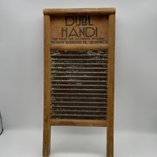 Vintage Dubl Handi Wash Board