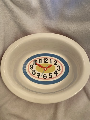 Clocks pie dish - dish, cath