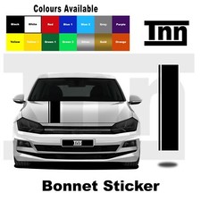 Bonnet Stickers Stripes Decals