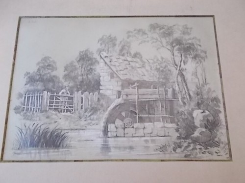 Victorian pencil drawing - victorian,