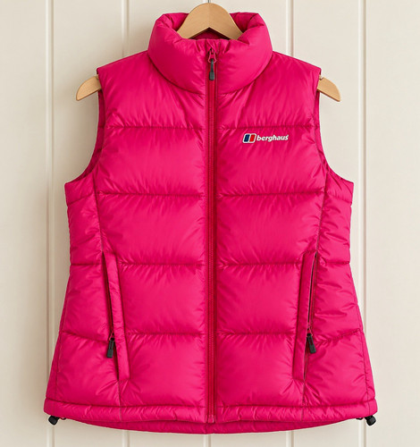 Berghaus pink quilted puffer - quilted,