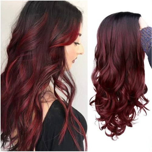 Wavy long hair wig - hair,