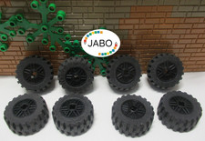 (F6/3) Lego 8 Tires 30.4x14