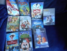 10 GENUINE WALT DISNEY DVD'S COLLECTION A