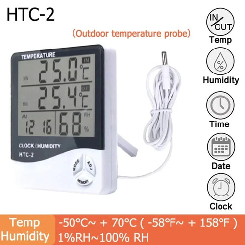Lcd digital thermometer - lcd,
