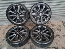 SKODA RAPID 2017 205/45R17" INCH SET OF ALLOY WHEELS WITH TYRES 7JX17 5JJ601025