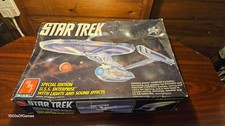 AMT - STAR TREK USS ENTERPRISE MODEL KIT 1:2500 NO. 6957 SPECIAL EDITION LIGHTS