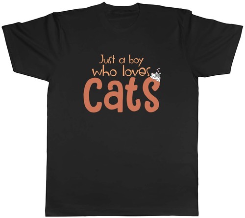Boy who loves cats - boy,
