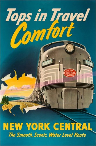 New york central 1950 tops - york,