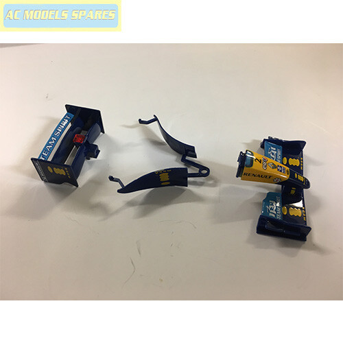 W9354 scalextric front rear - +,