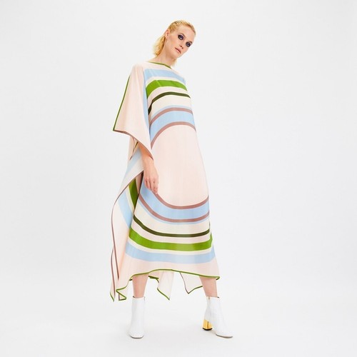 Silk crepe kaftan women s - crepe, kaftan,