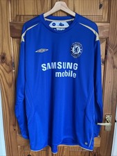 Chelsea Football Club Centenary Shirt 2005 No 24 Shaun Wright-Phillips XXL 