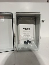 VEVOR Outdoor Electrical Junction Box, ABS Plastic Electrical Enclosure 