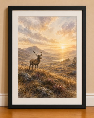 Majestic stag mountain - majestic,