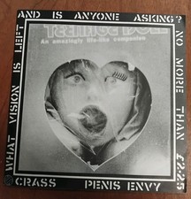 Crass - Penis Envy. Vinyl LP 1981 With Poster Sleeve. VG+