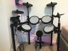Donner DED-200X Advanced Electronic Drum Set 5-Drum 4-Cymbal 450-Sound