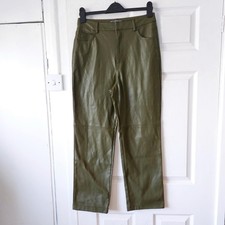 Primark khaki green faux