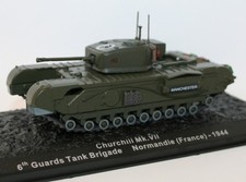 Altaya 1/72 Scale Diecast - Churchill MKVII 6th Guards Tank Brigade -France 1944