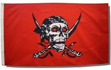 3x5 Crimson Pirate TAMPA BAY