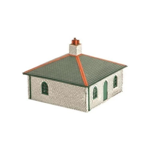 Model railway building - model,