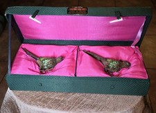 Pair of Cloisonne Silver 925