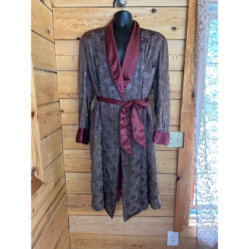 Vintage smoking robe dressing - vintage,