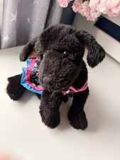 Build bear black labrador - black,