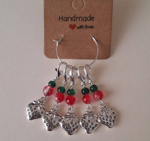 Handmade strawberry stitch - strawberry,