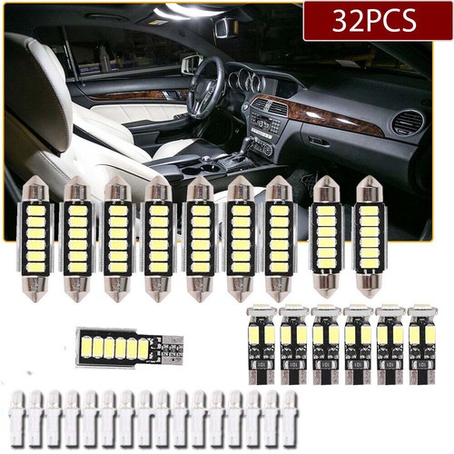32x led interior light bulbs - led,