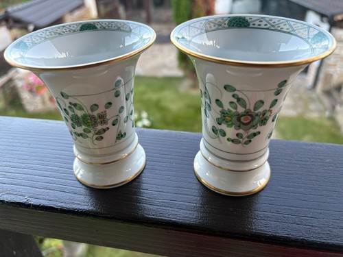 Pair antique meissen 1st - meissen,