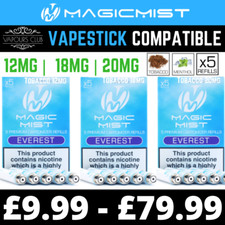 Vapestick Compatible Cartomizer Refills | *** PROMO PRICE *** Magic Mist  | 5pck