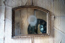 Antique Early 19thC Italian Gilt-Gesso Wall / Overmantle Mirror c.1830