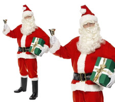 Santa Claus Mens Deluxe Father