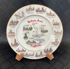 Western Area Miners Colliery Coal Mining Collectors  Fine Bone China Plate 27cm 