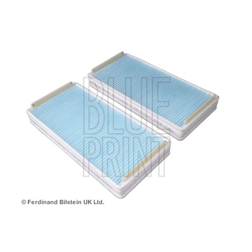Genuine blue print - blue, cabin