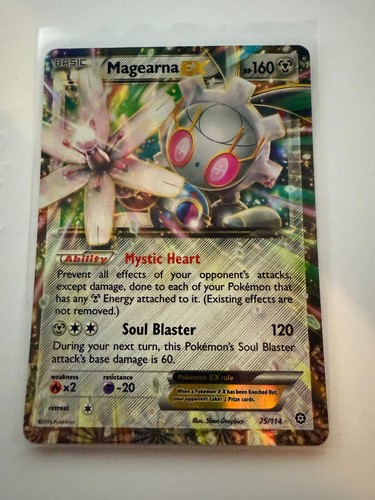 Magearna 114 holo ex - magearna,