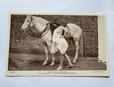 Vintage Postcard Featuring Miss Viola Hamilton as Lady Godiva